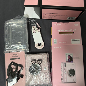 인스탁스 미니에보 핑크