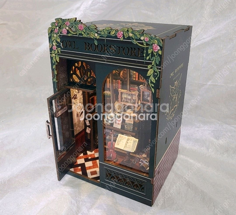 [43번] DIY 미니어처하우스 완성품 (LED)--1