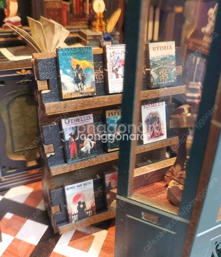 [43번] DIY 미니어처하우스 완성품 (LED)--8