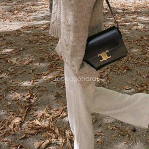 여성가방 크로스백 셀린* 트리옹프 샤이니 카프스킨 새상품