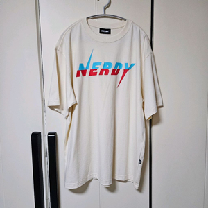 [새상품] 널디 NERDY 로고 반팔 면 티셔츠