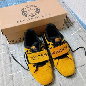 POSITION-USA P3-RA 골드 미국 역도화 260mm