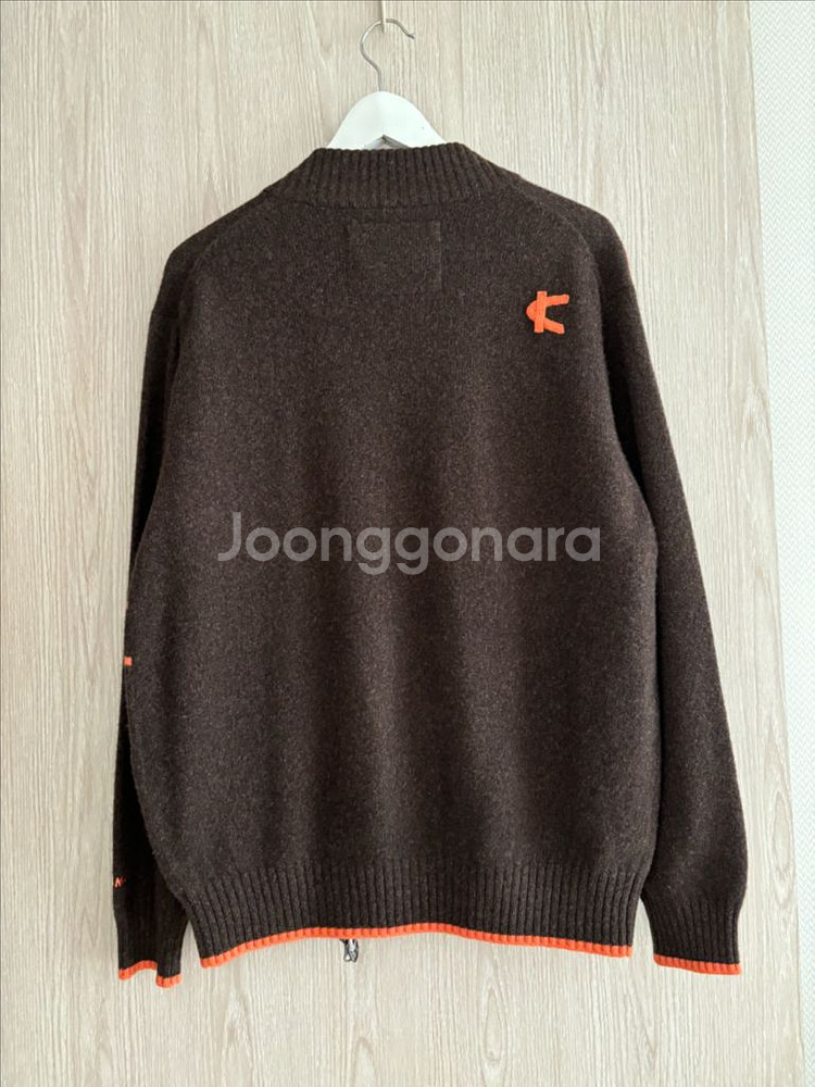 일본 매장 정품 MU 골프 울캐시미어 니트 풀집업 가디건48--1