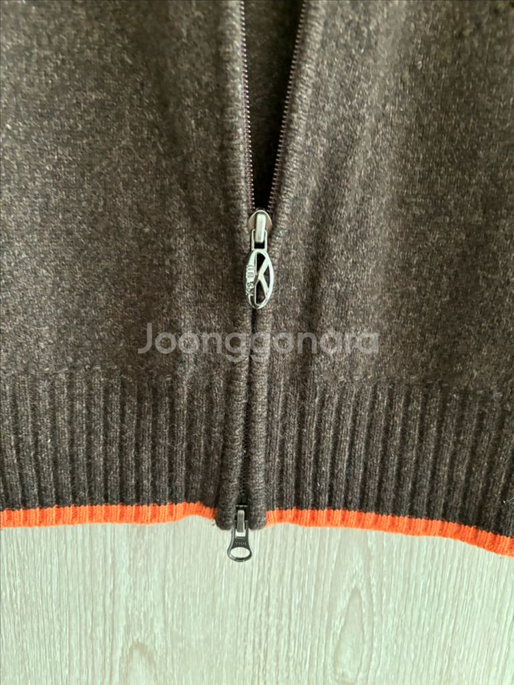 일본 매장 정품 MU 골프 울캐시미어 니트 풀집업 가디건48--3