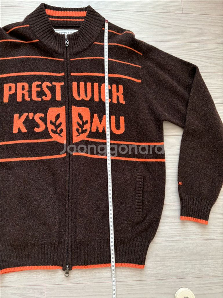 일본 매장 정품 MU 골프 울캐시미어 니트 풀집업 가디건48--5