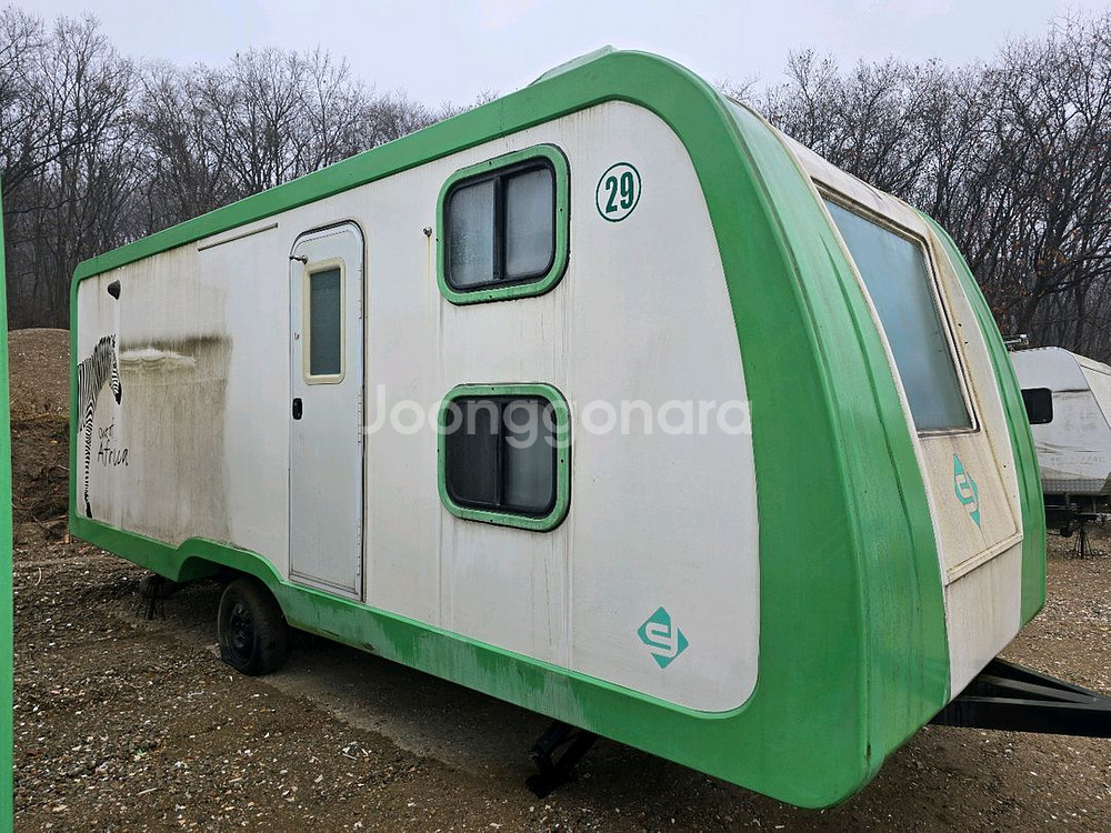 캠핑 카라반 트레일러--0