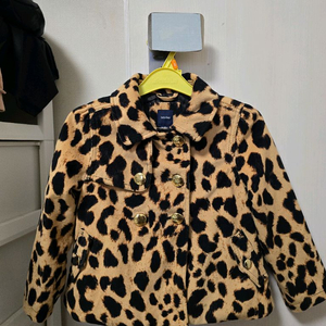 GAP 갭 여아 레오파드 코트 5세