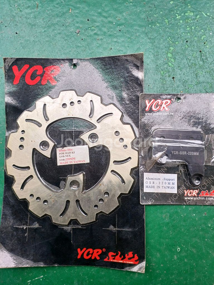 YCR 스즈키 gsr 넥스125 앞브레이크 로터--1