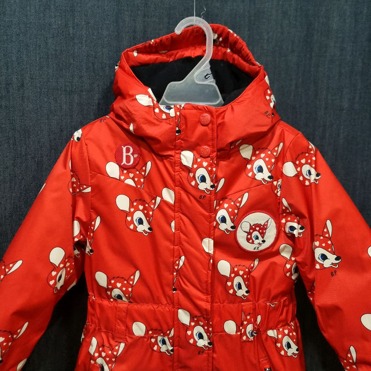 베베드피노 유아동 올오버 래리 스키 오버롤 100, 우주복 (상태굿) 이미지