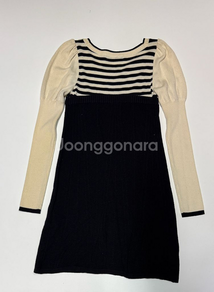 여성 에고이스트 앙고라 혼용 니트 원피스 55--1