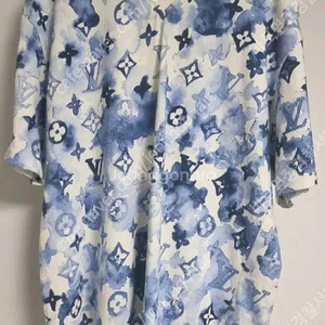 <백화점판, 한글택/탭> 루이비통 워터컬러 반팔티L