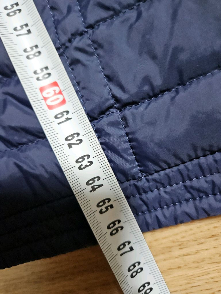 크로커다일 여성 퀼팅 자켓 네이비--2