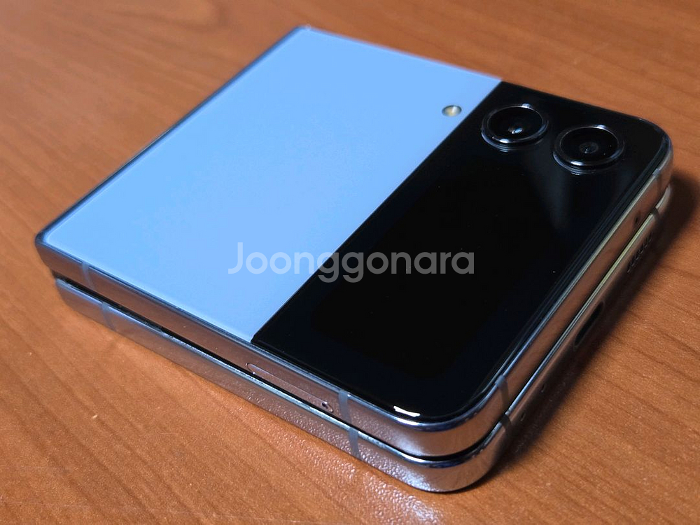 갤럭시 Z플립4 256G 블루 / LGU+--0