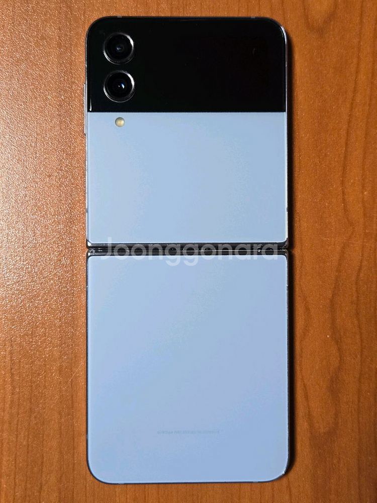 갤럭시 Z플립4 256G 블루 / LGU+--2