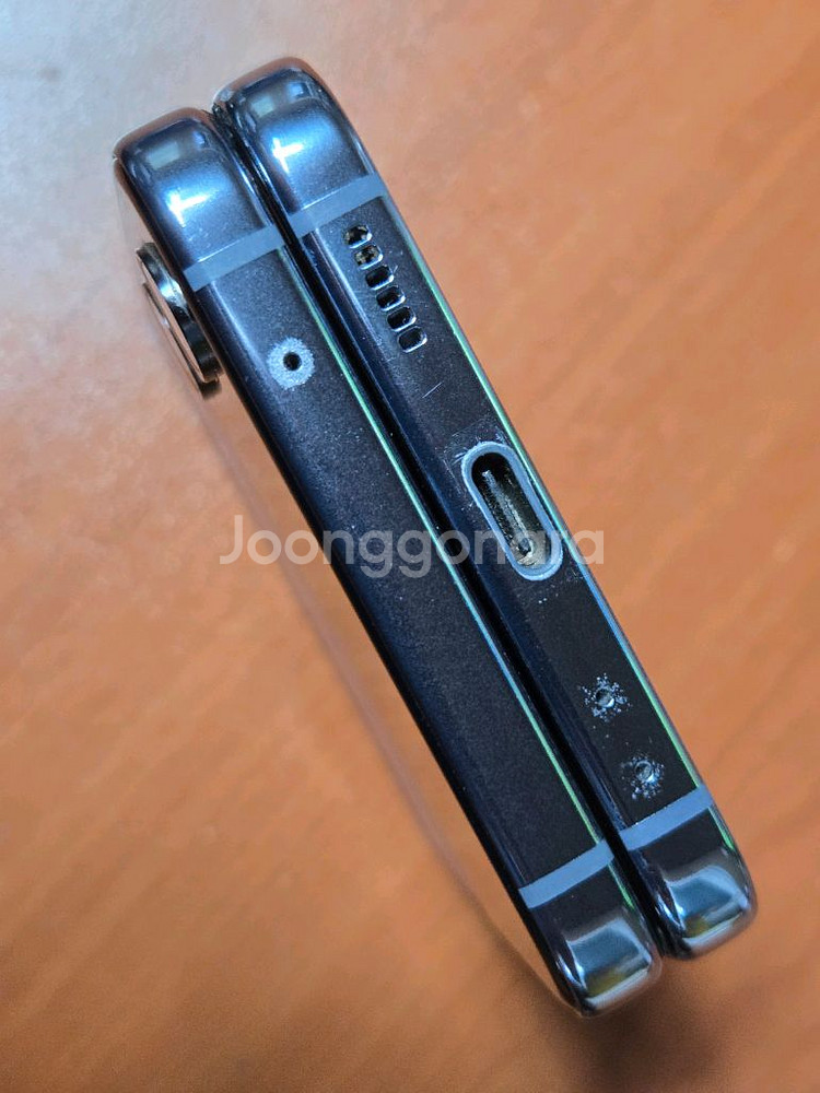 갤럭시 Z플립4 256G 블루 / LGU+--4