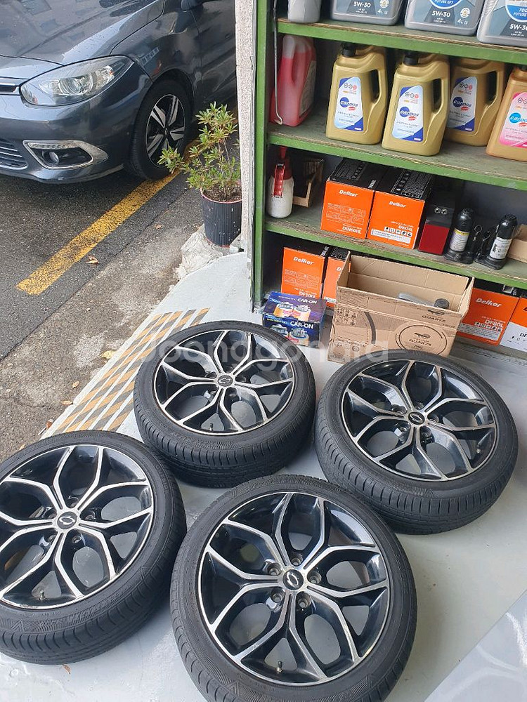 L43 SM5 플레티넘 플라워18인치 휠타이어 225-45-18--1