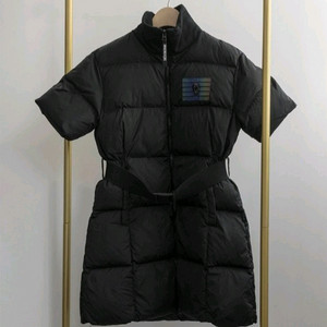 어메이징크리 여성 다운 원피스 골프 패딩