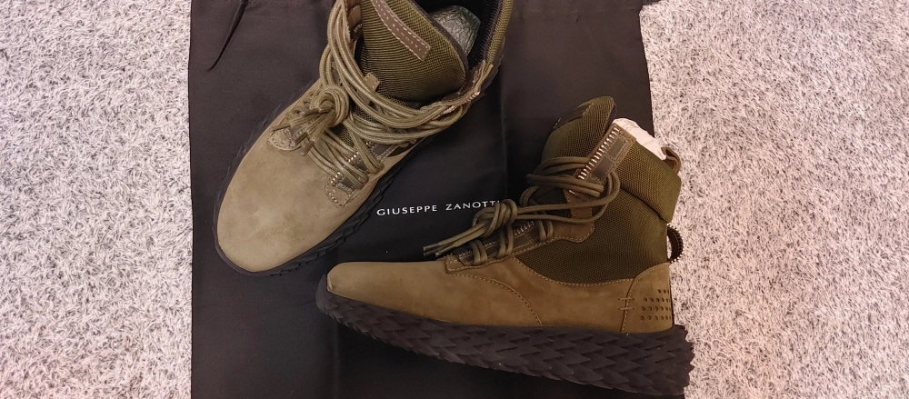 Giuseppe Zanotti Urchin Combat Boost Boots 이미지