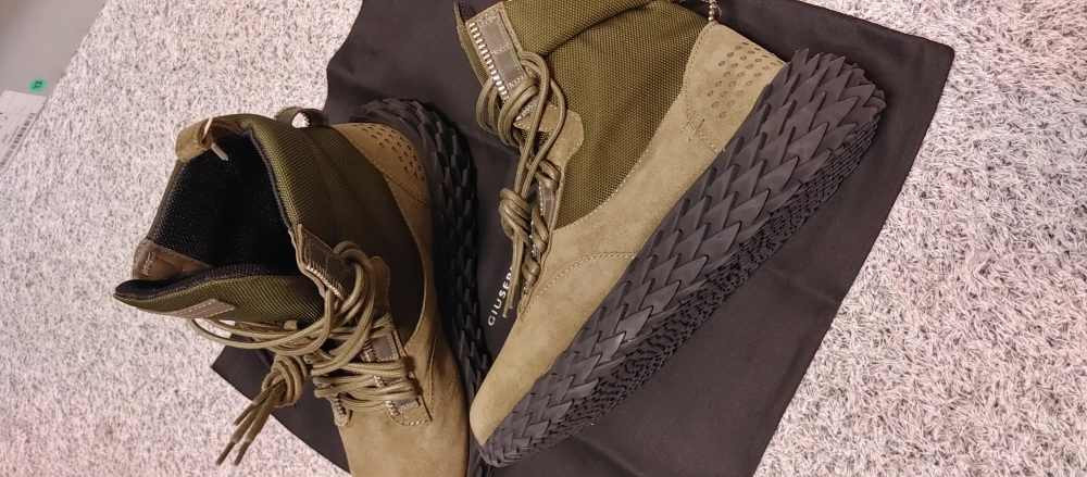 Giuseppe Zanotti Urchin Combat Boost Boots 이미지