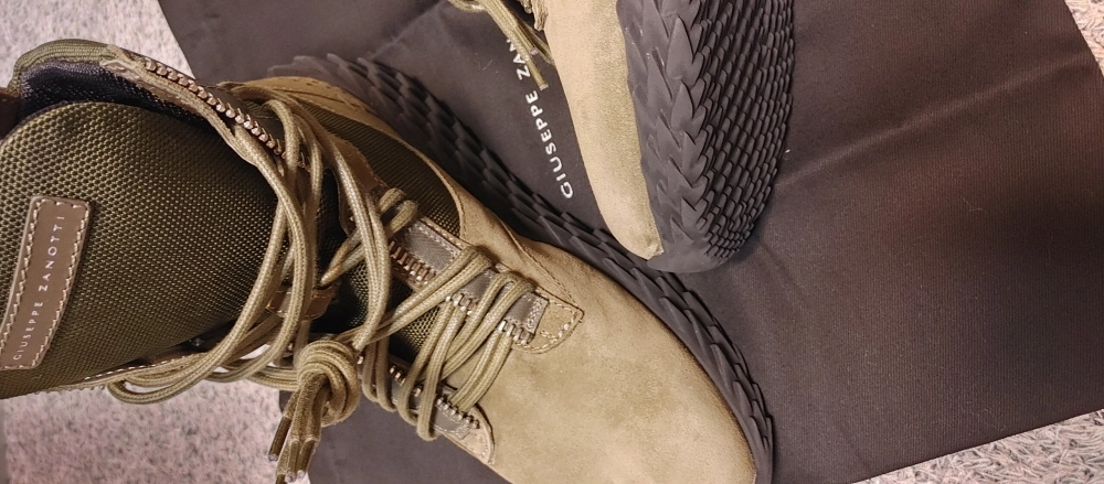 Giuseppe Zanotti Urchin Combat Boost Boots 이미지