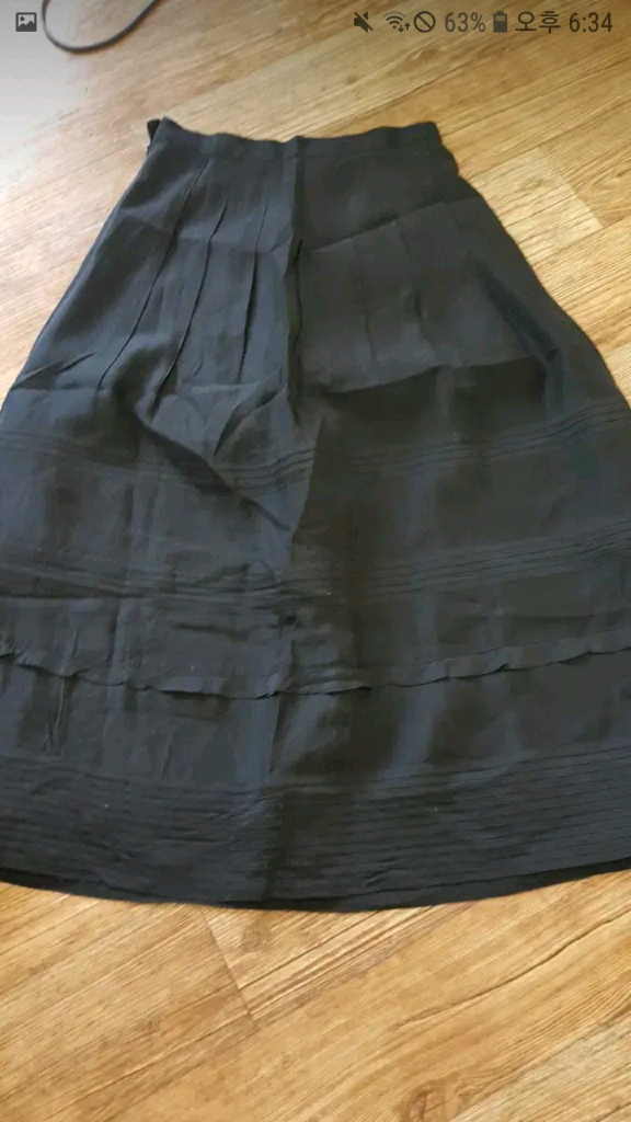 [66] 씨실 생활한복 스커트, 치마--1