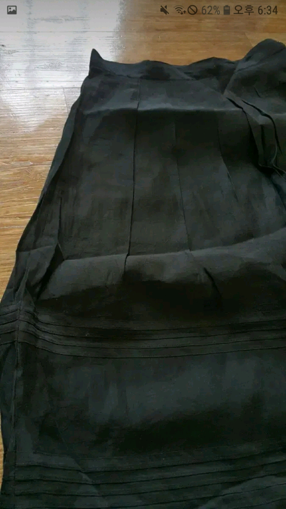 [66] 씨실 생활한복 스커트, 치마--4