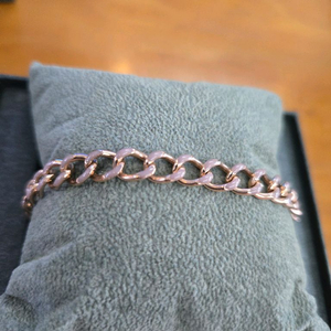 14k 로즈골드 체인 팔찌