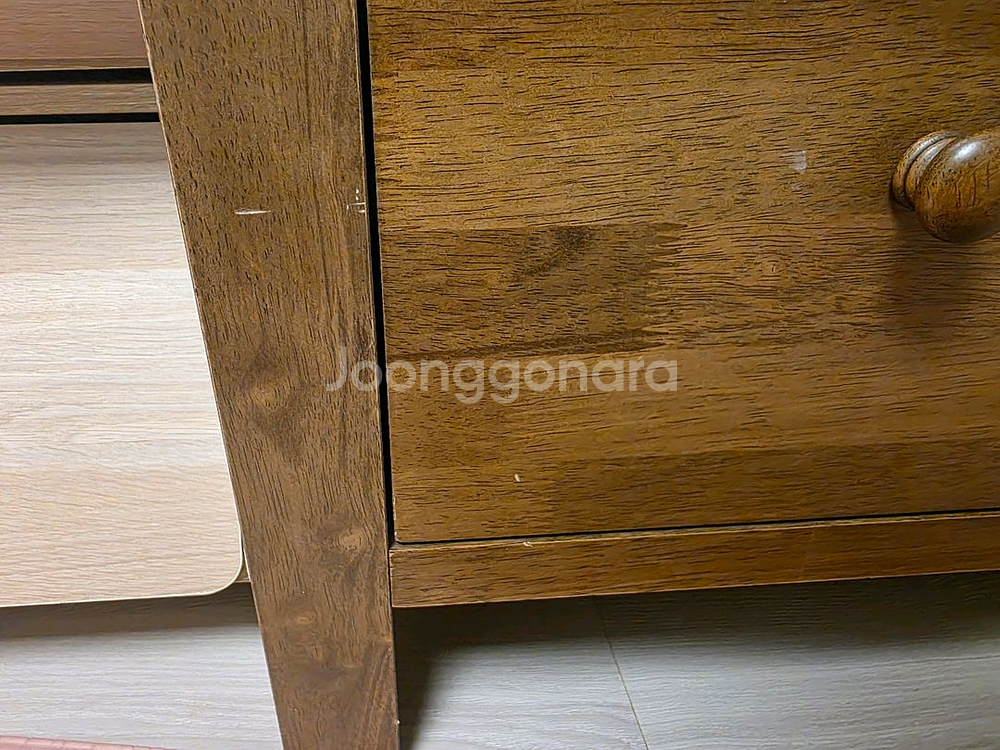 인아트 원목 유리문 장식장--3