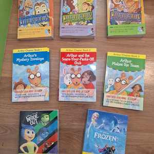 영어원서-웨이사이드스쿨,아서 챕터북,디지니 픽사 총8세트(택포)