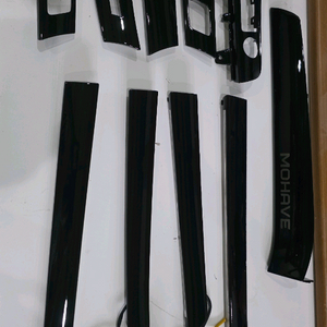 모하비 블랙하이그로시 도어엠비언트몰딩(광량업)세트 팝니다