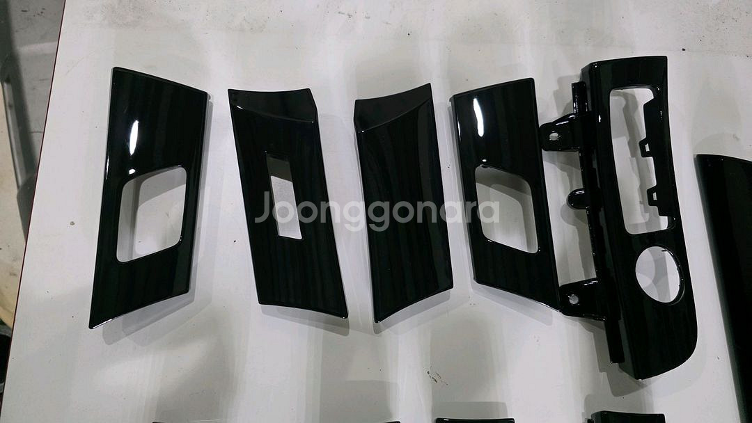 모하비 블랙하이그로시 도어엠비언트몰딩(광량업)세트 팝니다--2