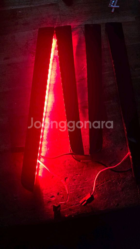 모하비 블랙하이그로시 도어엠비언트몰딩(광량업)세트 팝니다--4