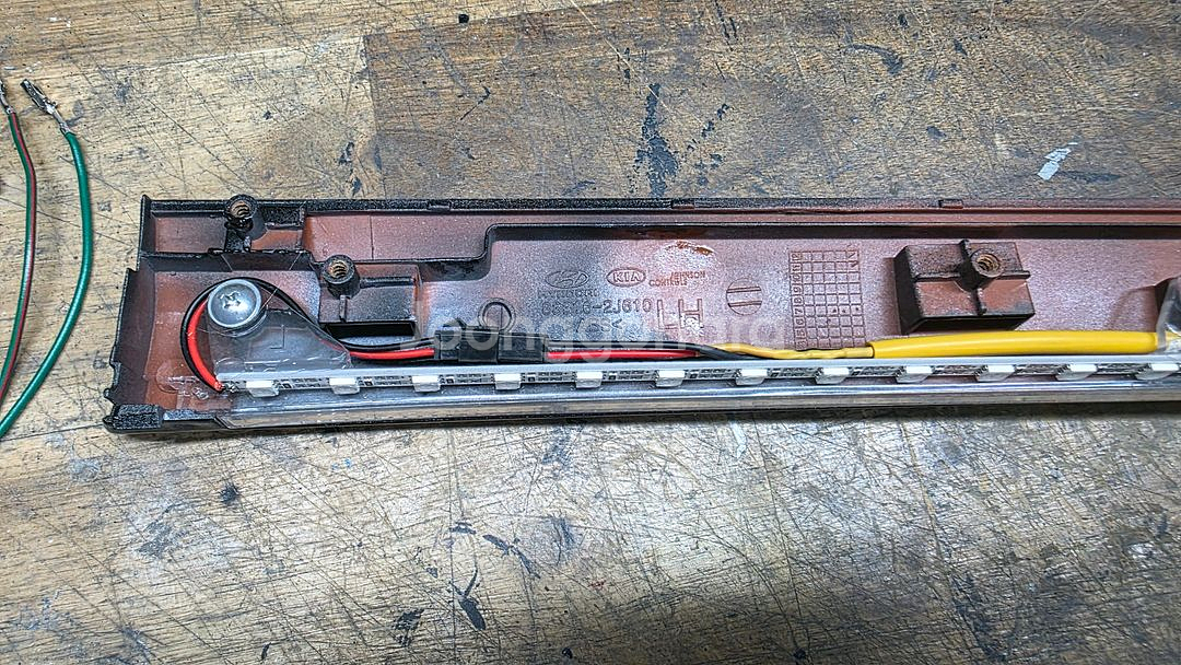 모하비 블랙하이그로시 도어엠비언트몰딩(광량업)세트 팝니다--7