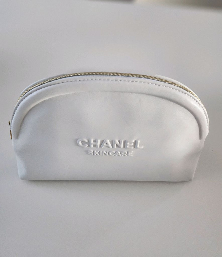 샤넬뷰티 화이트 파우치--5