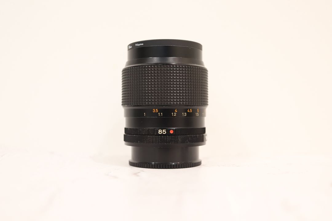 코니카 헥사논 85mm F 1.8 수동렌즈 AR마운트 이미지