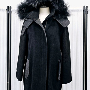 GGPX 울코트 라쿤 후드퍼코트