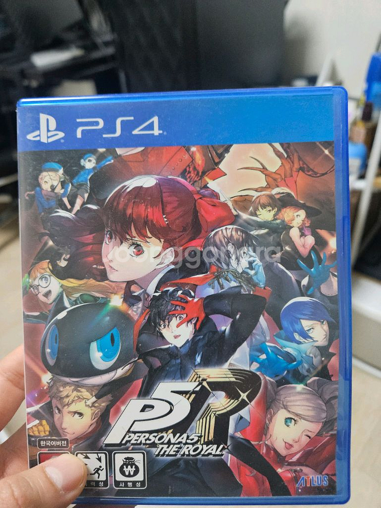 PS4 페르소나5 더 로얄 + PS4 페르소나5 스크램블--0