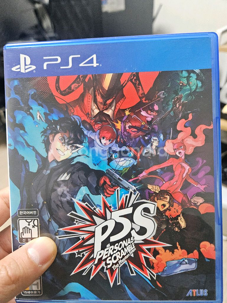 PS4 페르소나5 더 로얄 + PS4 페르소나5 스크램블--2