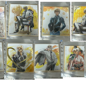 애니메이션 캐릭터 포토카드 세트