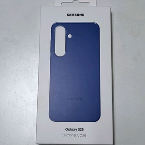 갤럭시S25 정품 실리콘케이스 블루 미개봉