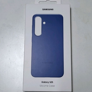 갤럭시S25 정품 실리콘케이스 블루 미개봉