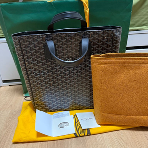 (1회실착) 고야드 볼테르 토트백 블랙