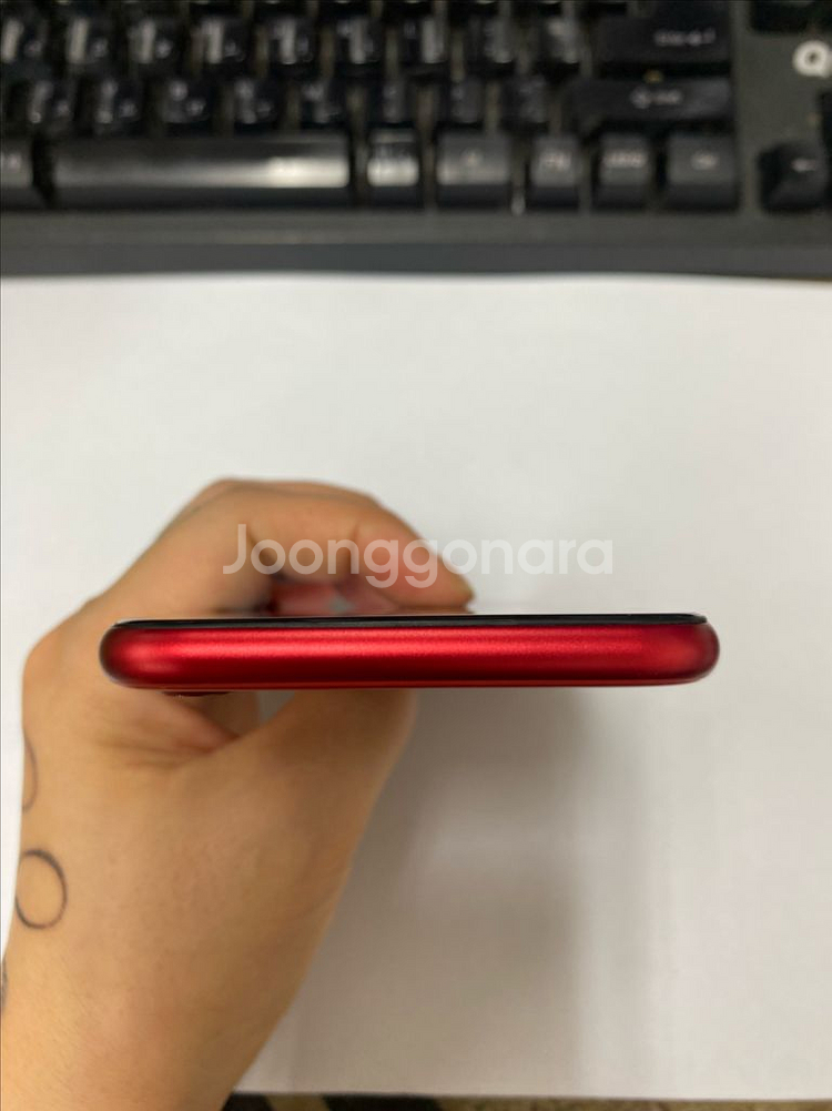 아이폰8 레드 특SSS급 64GB 배터리100% 선물용추천--3