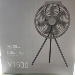 캠핑용 크레모아선풍기 v1500 새상품