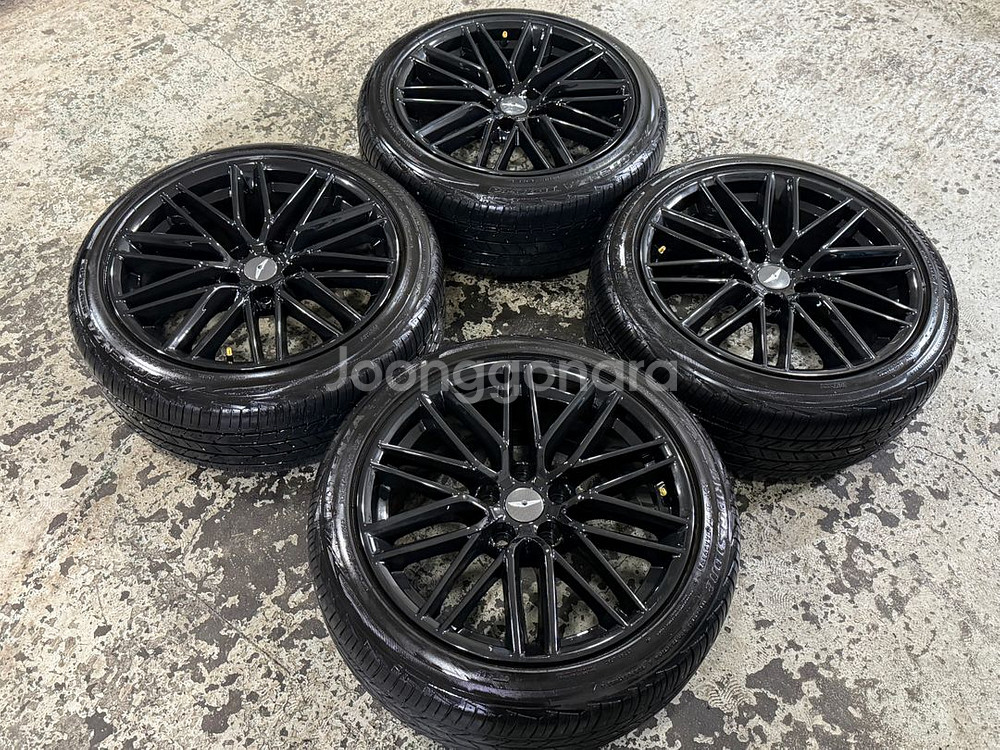 제네시스 G70 순정 18인치 휠타이어 판매--1