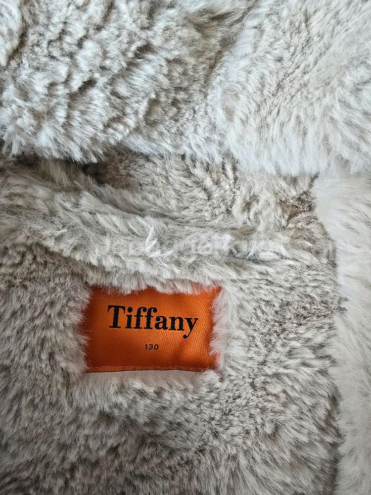 티파니 여아 후디 무스탕 코트 130--1