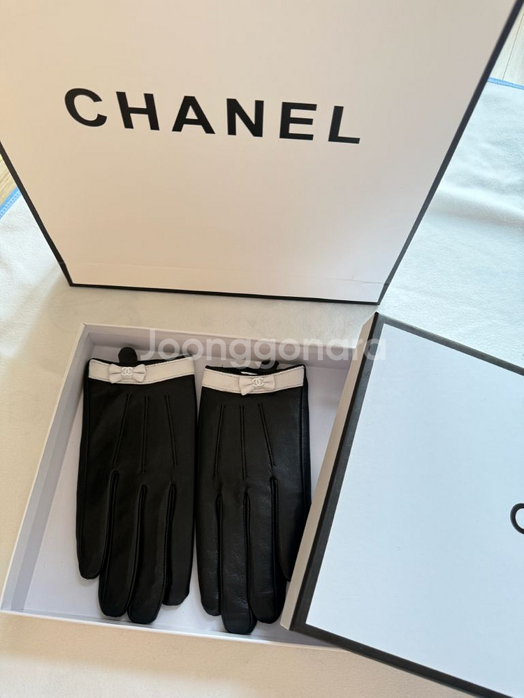 샤넬 여성 가죽 장갑--0
