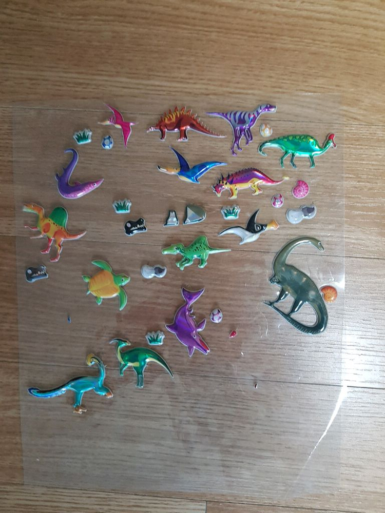 공룡대백과,다이너소어 공룡책,브로마이드,스티커--3