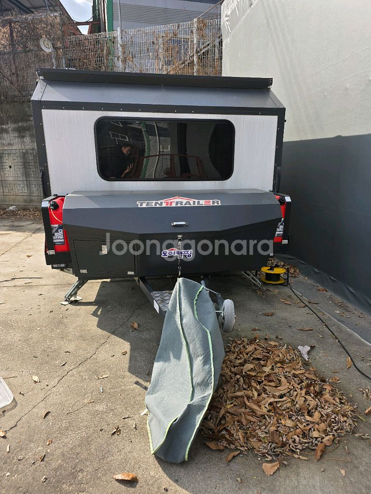 텐트레일러 캠핑 카라반 트레일러--0