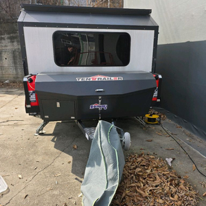 텐트레일러 캠핑 카라반 트레일러